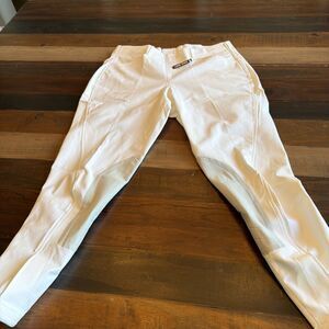 Tailored Sportsman Low Rise Breeches Size 32R White side Zip Women’s Riding Pant